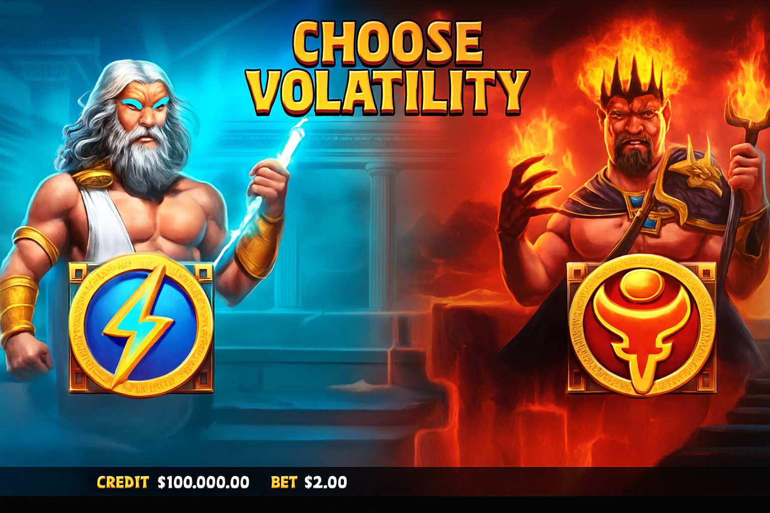 Zeus Vs Hades Gods Of War